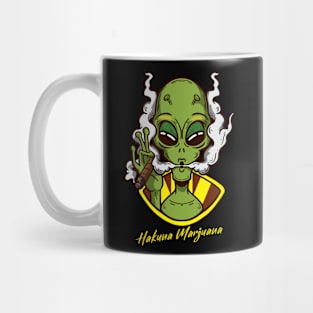 Hakuna Marijuana Funny Weed Smoking Pothead THC Mug